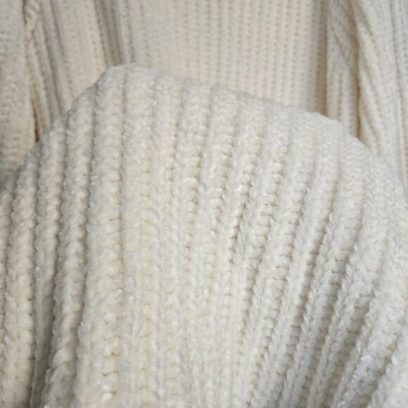 Mumu Cream Chenille Knit Dixon Sweater Dress - Picture 6 of 11